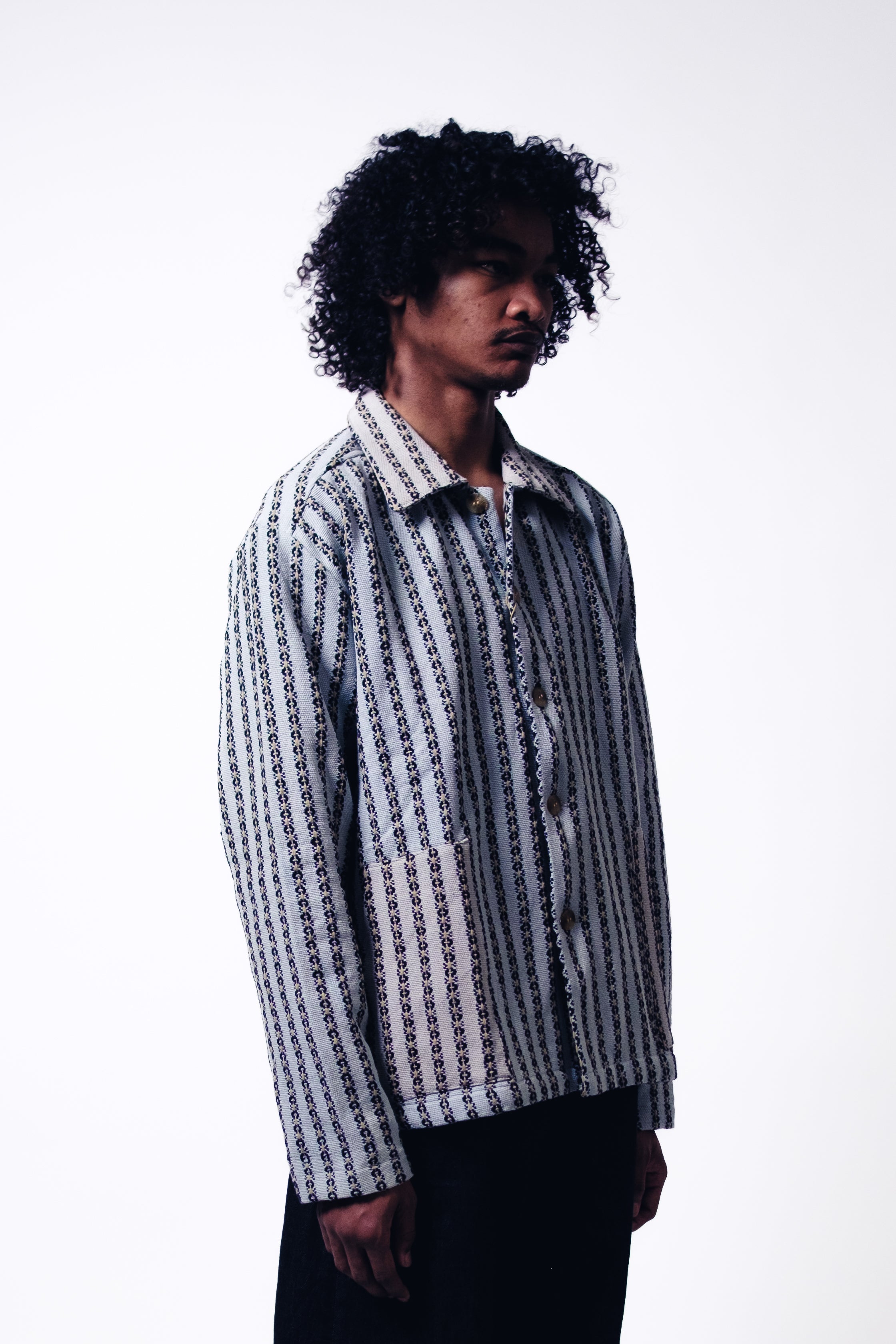 Overdyed Jacquard Shirt